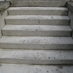 Cement Stairs from Patio 2