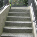 Concrete Stairs to Underground Parking 2